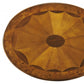 HomeRoots Olive Ash Burl Oval Accent Table