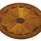 HomeRoots Olive Ash Burl Oval Accent Table