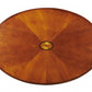 HomeRoots Olive Ash Burl Oval Coffee Table