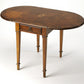 HomeRoots Olive Ash Burl Pembroke Table