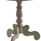 HomeRoots Ornate Slate Gray Wooden Side Table