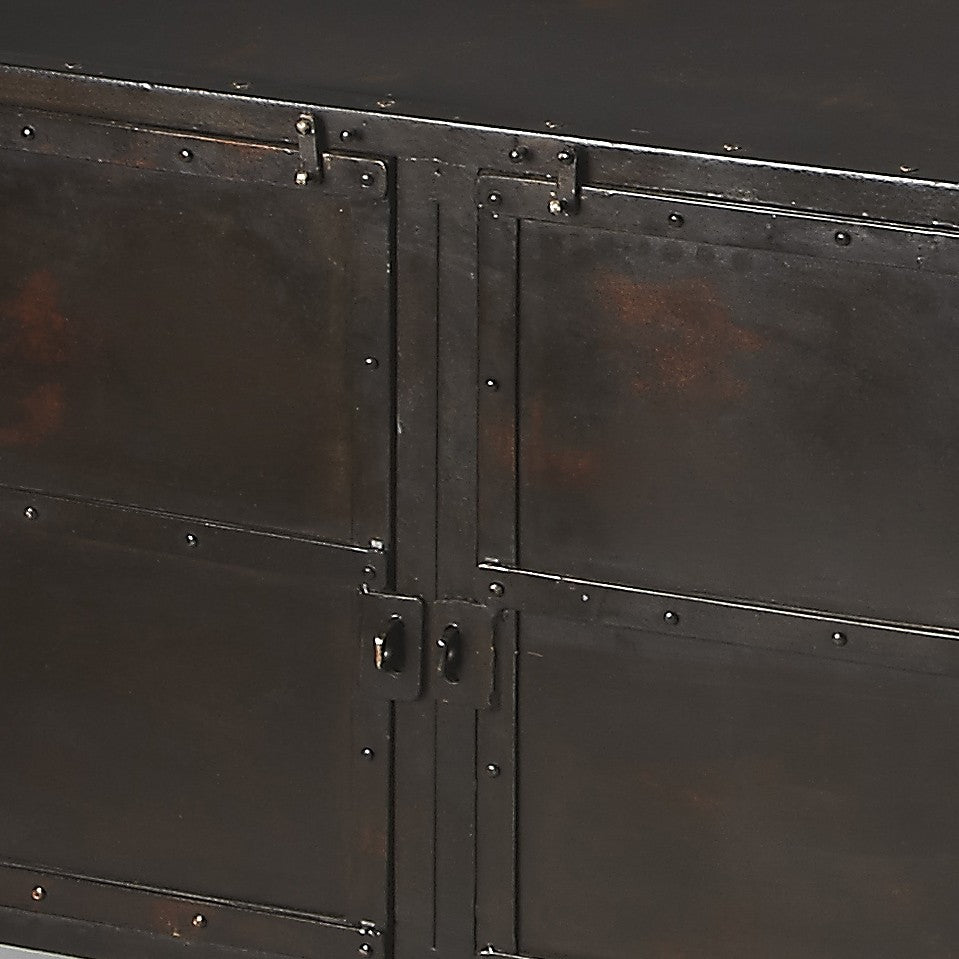 HomeRoots Owen Industrial Chic Console Cabinet