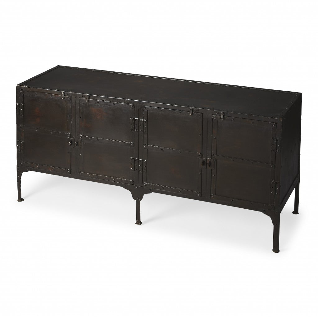 HomeRoots Owen Industrial Chic Console Cabinet