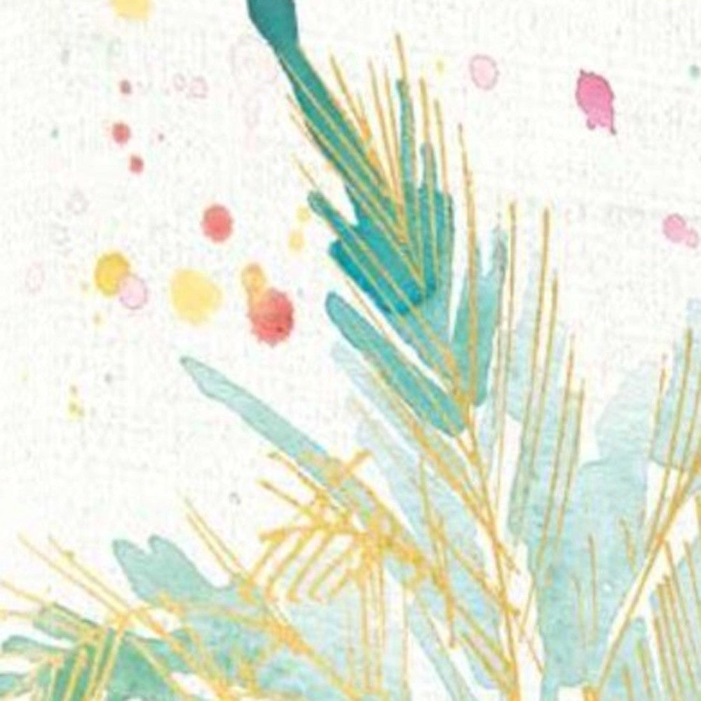 HomeRoots Paradise Palmtree Watercolor 1 Giclee Wrap Canvas Wall Art