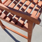 HomeRoots Patio Armchair in Brown Finish
