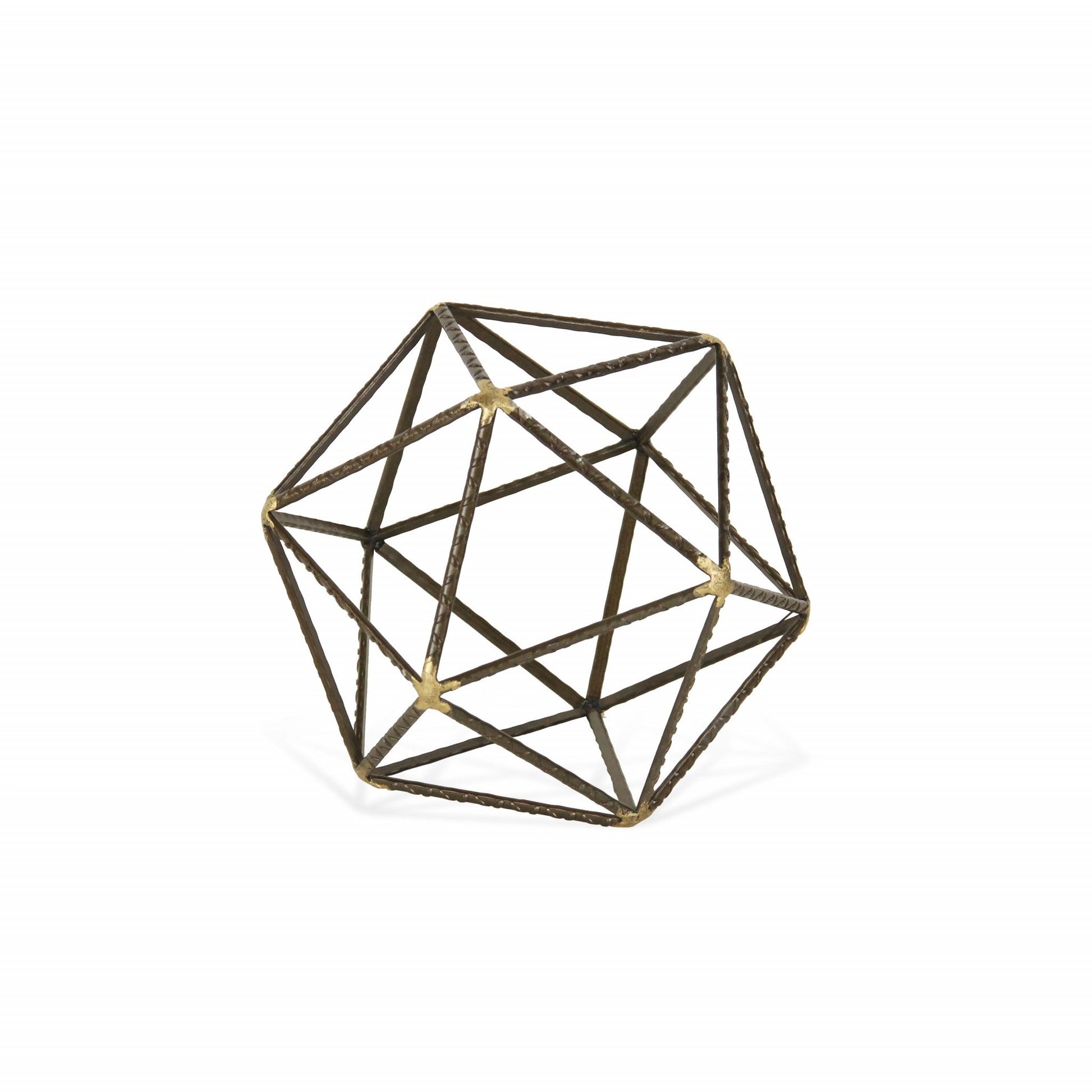 HomeRoots Petite Geometric Decorative Sculpture