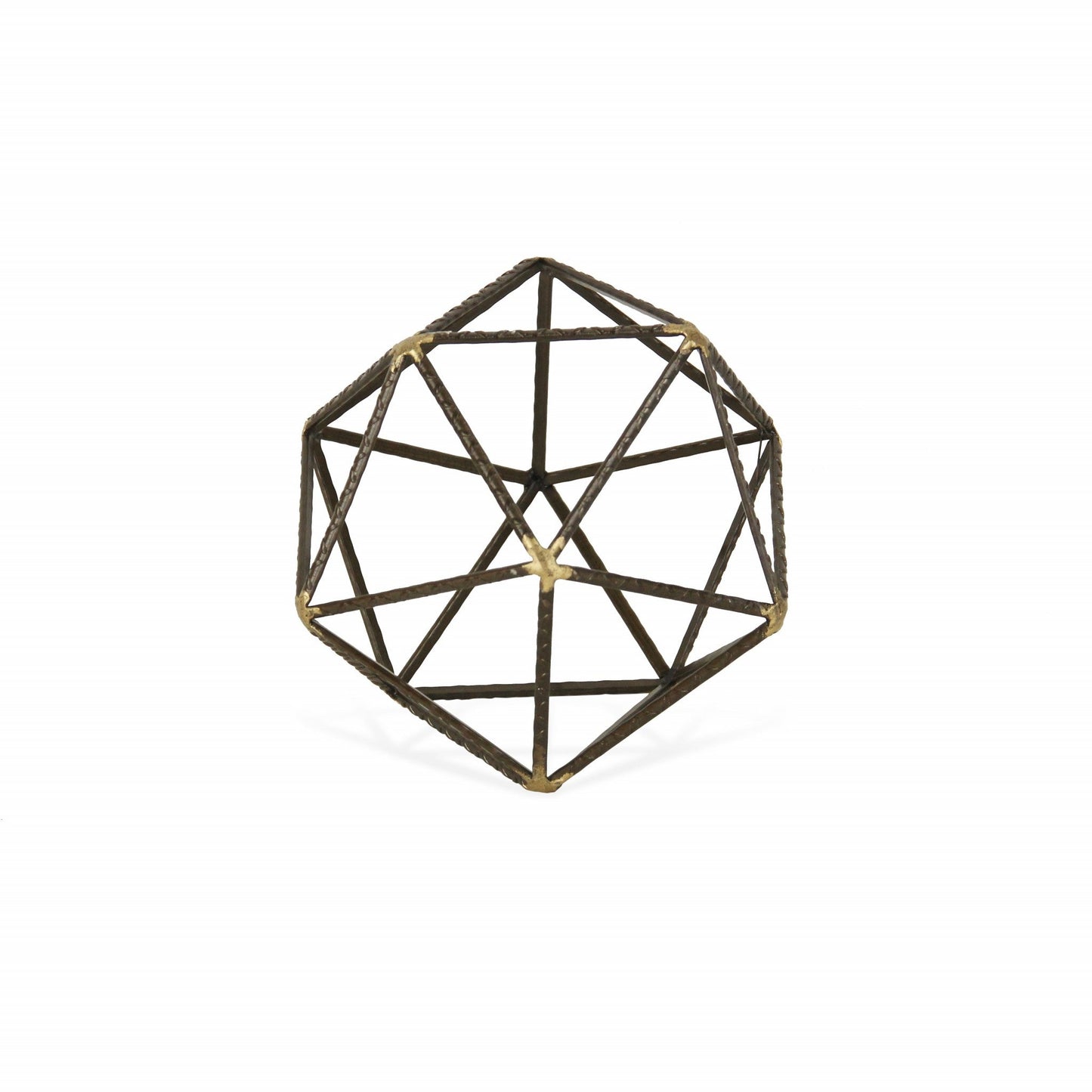 HomeRoots Petite Geometric Decorative Sculpture
