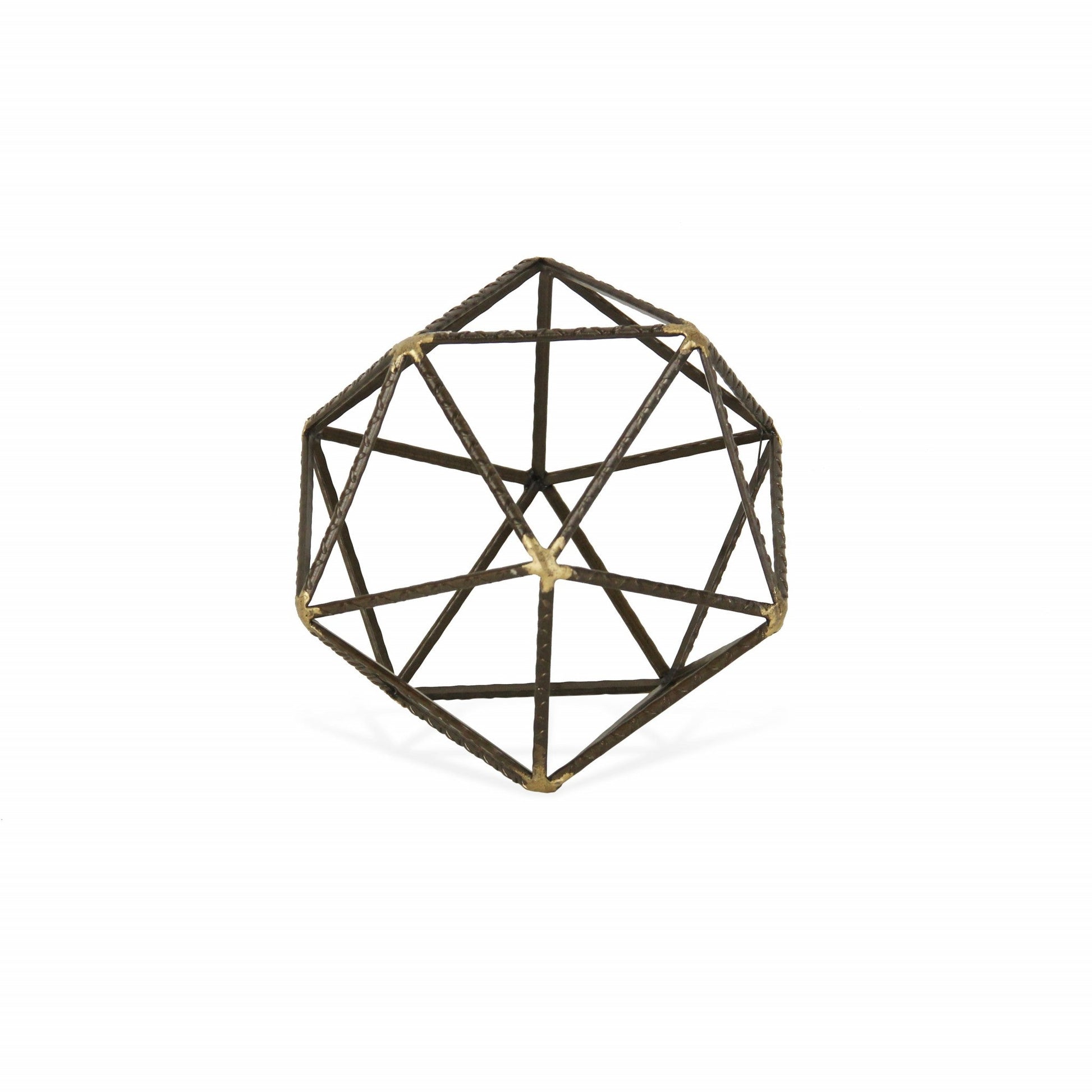 HomeRoots Petite Geometric Decorative Sculpture