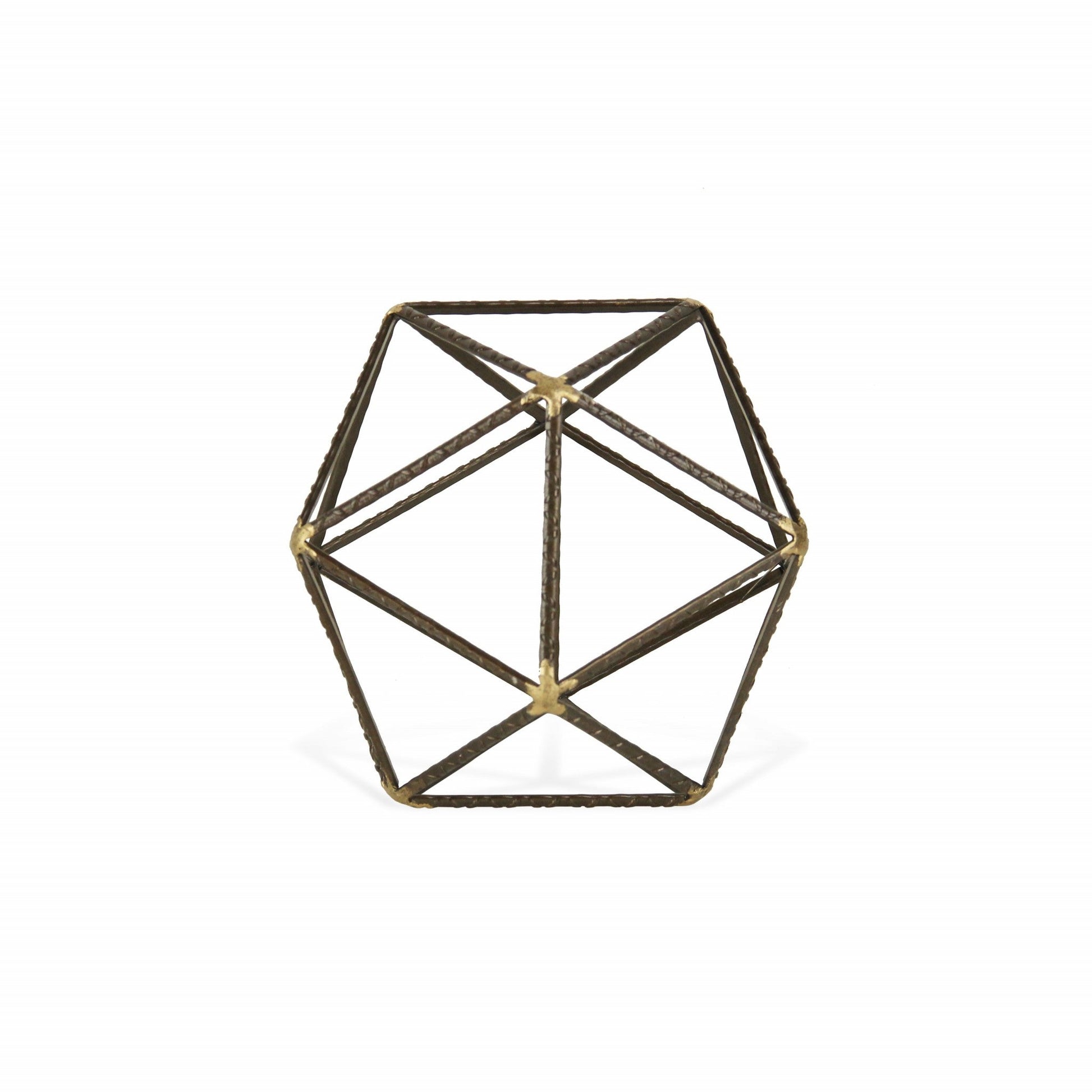 HomeRoots Petite Geometric Decorative Sculpture