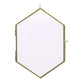 HomeRoots Petite Gold Metal Diamond Hanging Frame