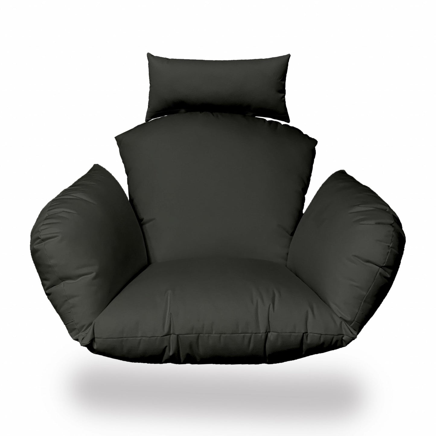 HomeRoots Primo Charcoal Indoor Outdoor Replacement Cushion for Egg Chair
