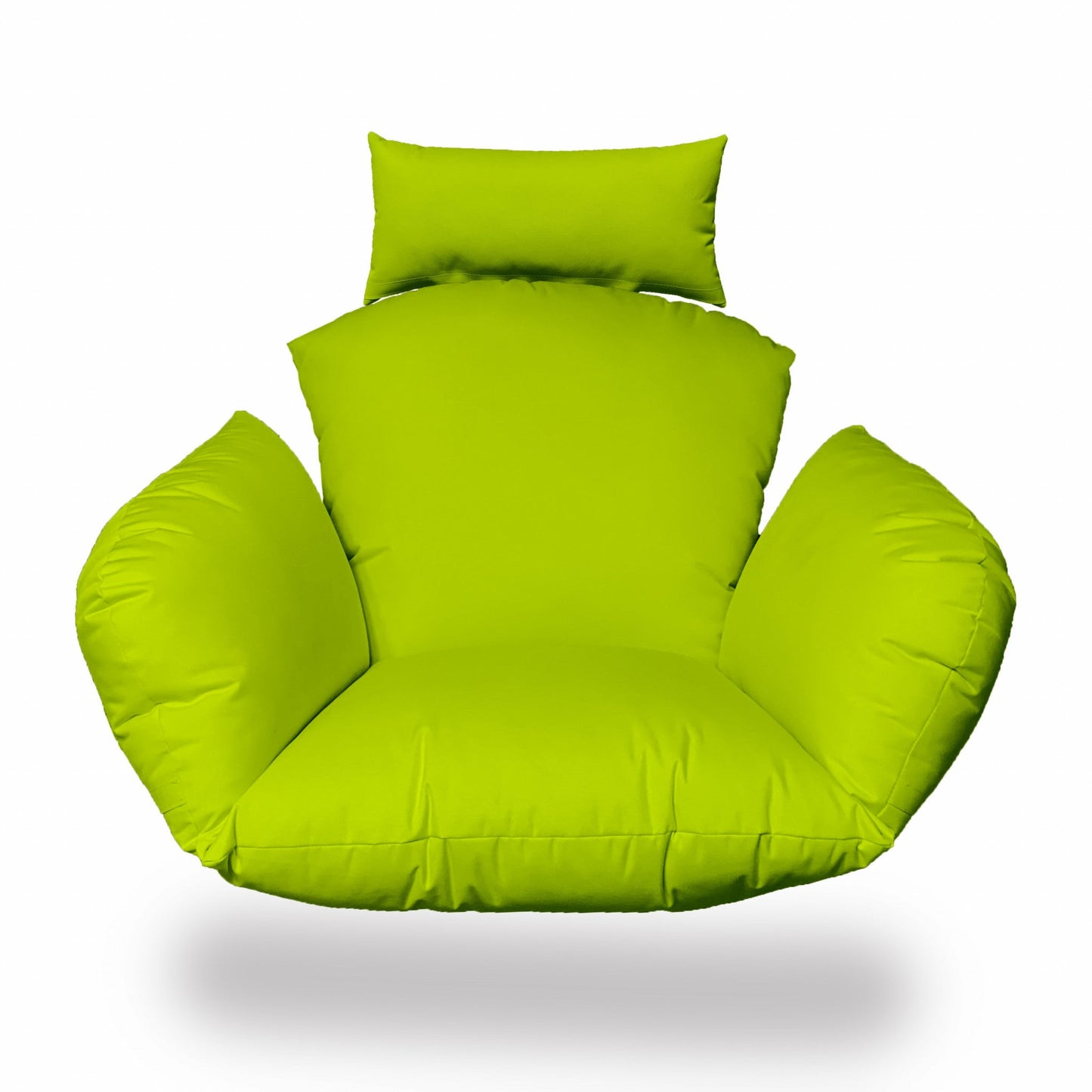 HomeRoots Primo Neon Green Indoor Outdoor Replacement Cushion for Egg Chair