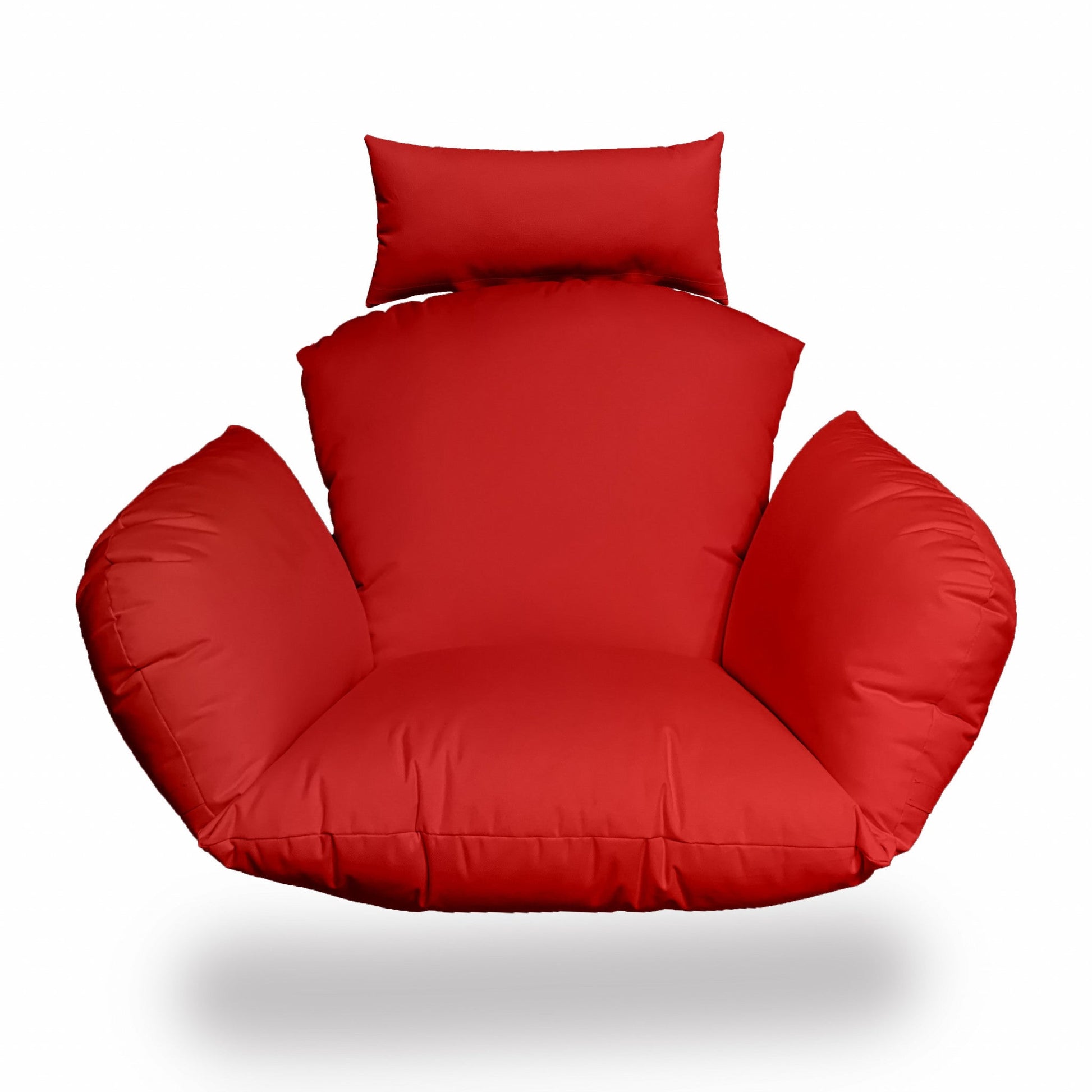 HomeRoots Primo Red Indoor Outdoor Replacement Cushion for Egg Chair
