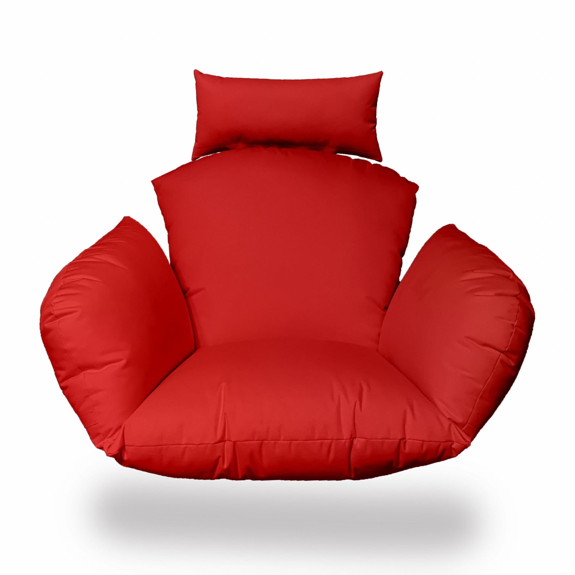 HomeRoots Primo Red Indoor Outdoor Replacement Cushion for Egg Chair