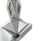 HomeRoots Prism Console Table in Silver Finish