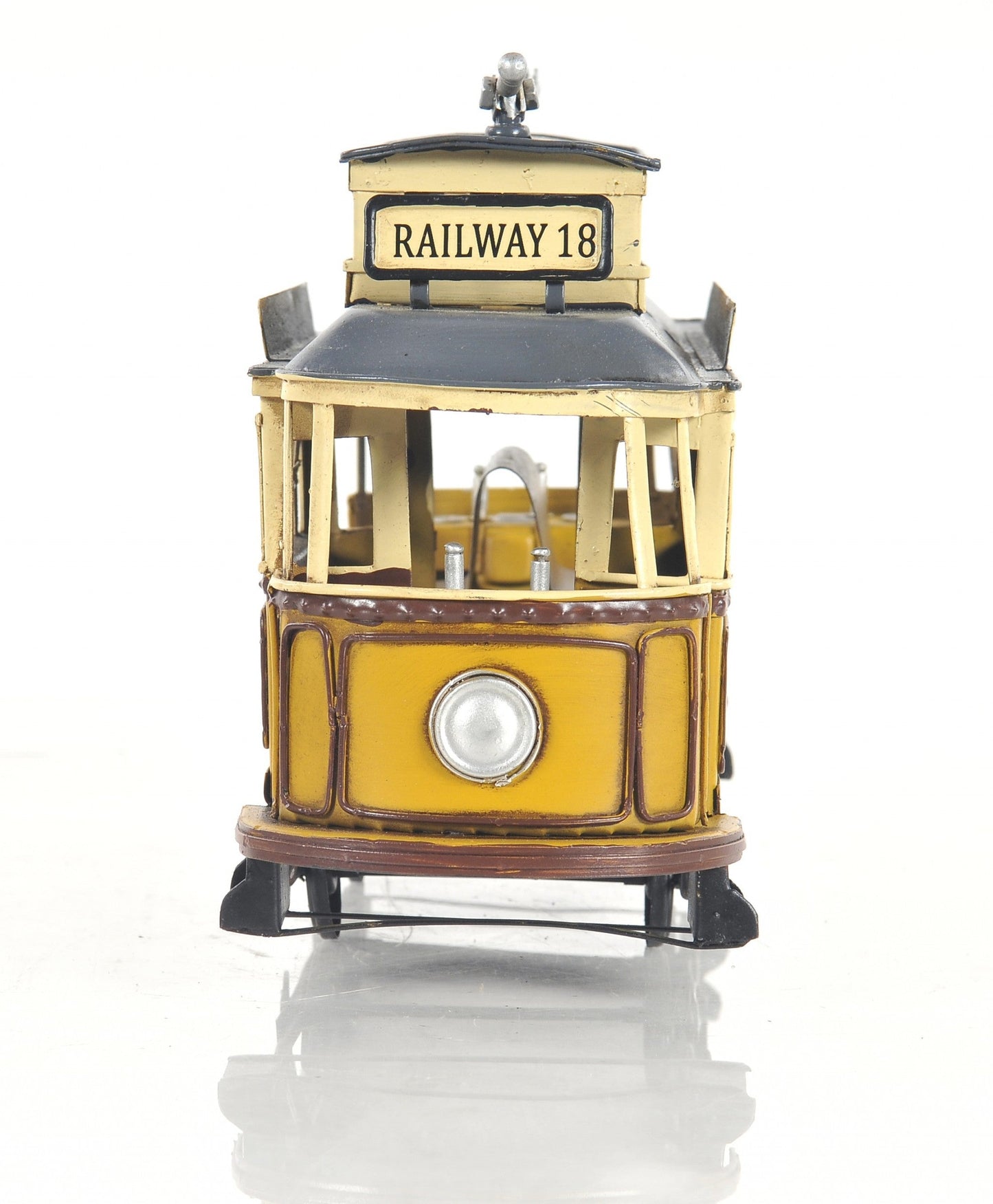 HomeRoots Railway Cable Car Sculpture