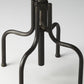 HomeRoots Reclaimed Wood Revolving Bar Stool