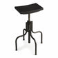 HomeRoots Reclaimed Wood Revolving Bar Stool
