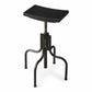 HomeRoots Reclaimed Wood Revolving Bar Stool