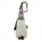 HomeRoots Red and Grey Winter Gnome with Snowflakes