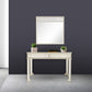 HomeRoots Regal Feel Console Table in Champagne Finish