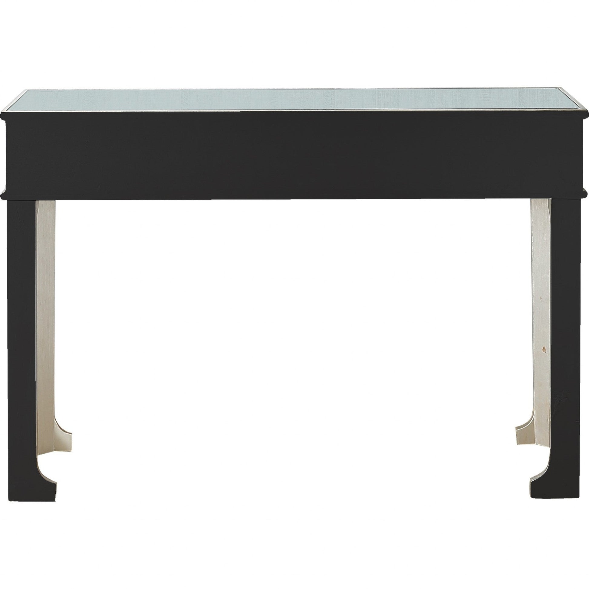 HomeRoots Regal Feel Console Table in Champagne Finish
