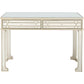 HomeRoots Regal Feel Console Table in Champagne Finish