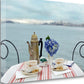 HomeRoots Romantic Brunch For Two Giclee 4 Wrap Canvas Wall Art