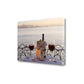 HomeRoots Romantic Sunset For Two City 3 Giclee Wrap Canvas Wall Art