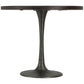 HomeRoots Round Black Dining Table