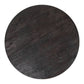HomeRoots Round Black Dining Table