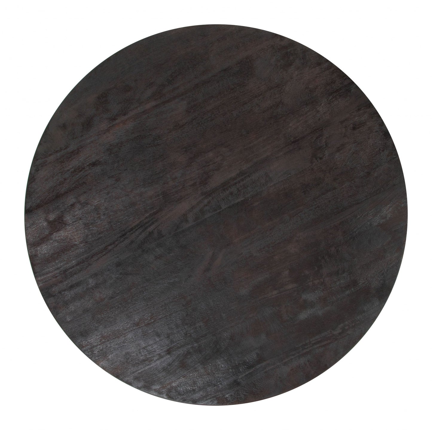 HomeRoots Round Black Dining Table