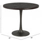 HomeRoots Round Black Dining Table