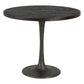 HomeRoots Round Black Dining Table