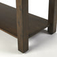 HomeRoots Rustic Natural Dark Brown Buffet Cabinet