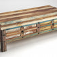 HomeRoots Rustic Painted Coffee Table