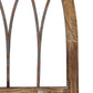 HomeRoots Rustic Wood and Metal Arch Wall Art
