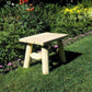 HomeRoots Rustic and Natural Wood End or Side Table