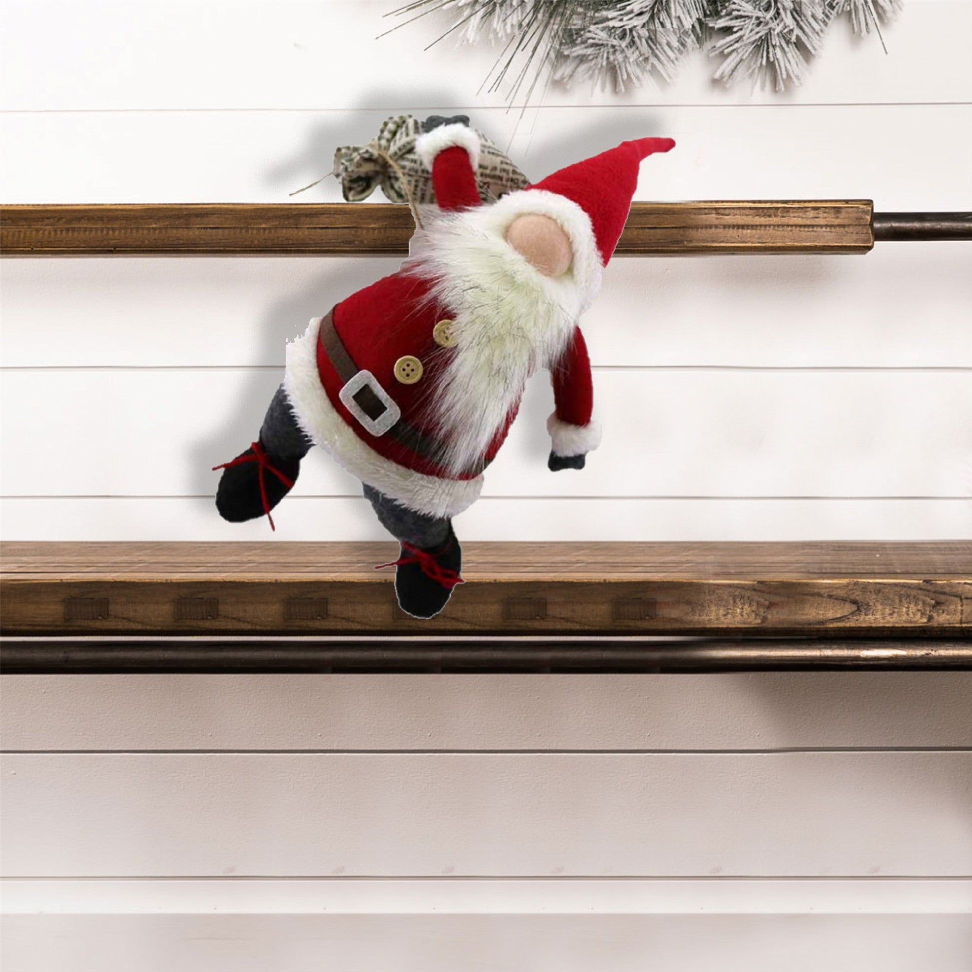 HomeRoots Santa Claus Hanging Gnome