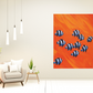 HomeRoots School of Clown Fish 2 Giclee Wrap Canvas Wall Art