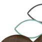 HomeRoots School of Fish Metal and Wood Wall Decor
