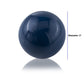 HomeRoots Set of 2 Blue Aluminum Decorative Spheres 3'