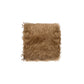 HomeRoots Set of 2 Cozy Tan Faux Fur Chair Pads