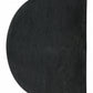 HomeRoots Set of 2 Gold And Black Counter Stools