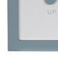 HomeRoots Set of 3 Blue Hang Brush Wash Framed Wall Art