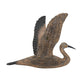 HomeRoots Set of Three Flying Geese Carved Wood 3D Wall Art