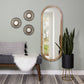 HomeRoots Set of Three Gold Wall Mirrors