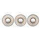 HomeRoots Set of Three Gold Wall Mirrors