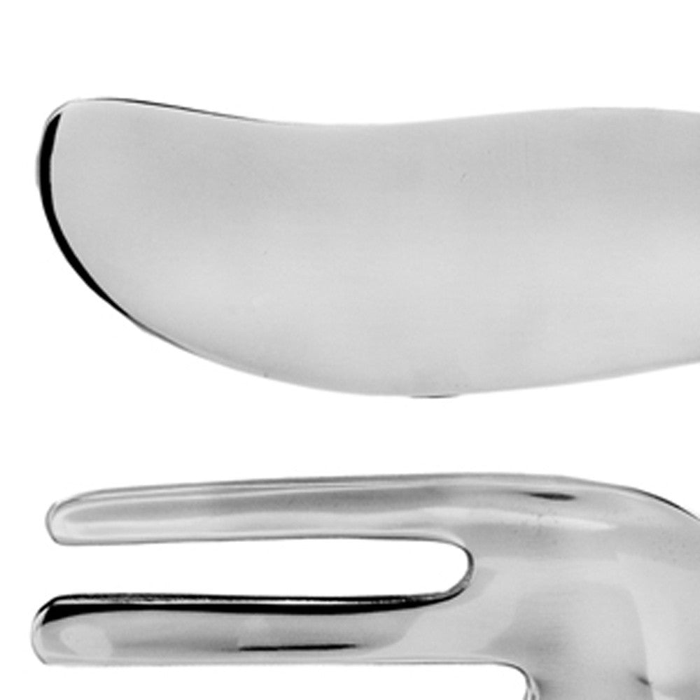 HomeRoots Set of Three Silver Cutlery Wall Art