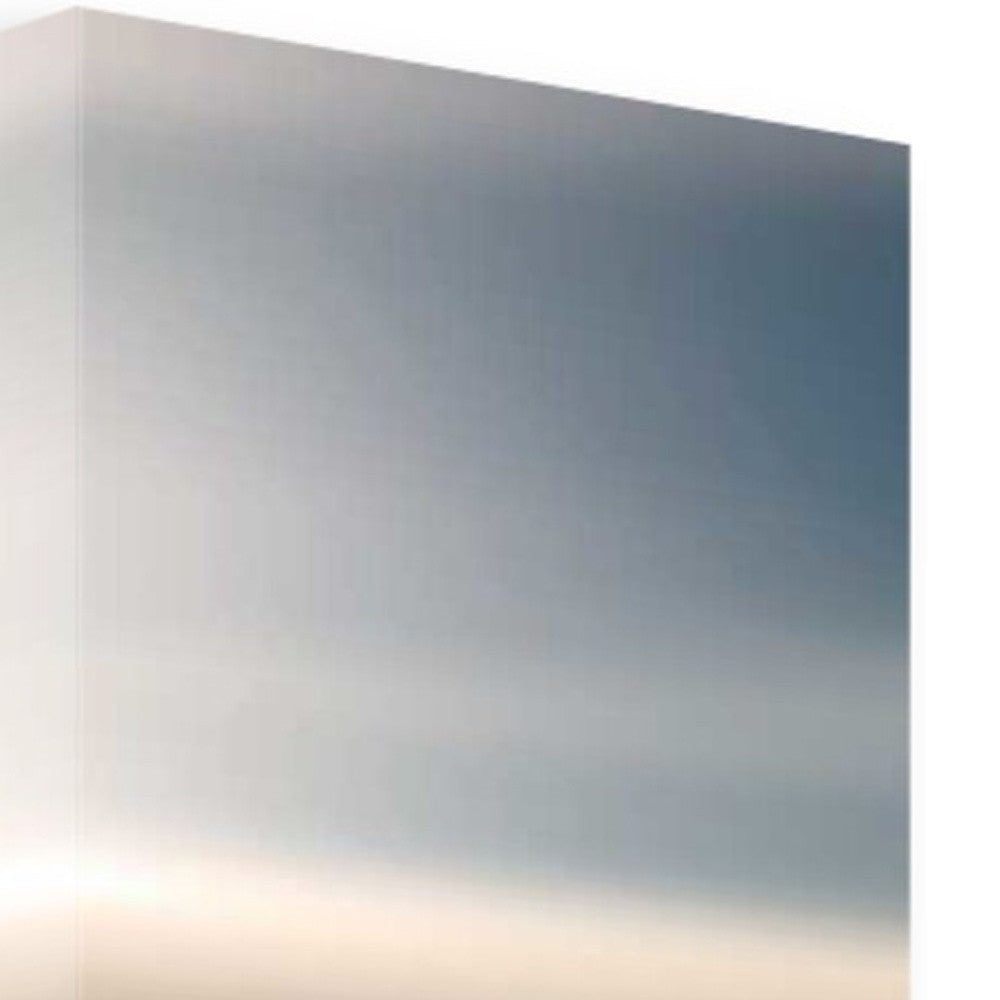 HomeRoots Shades of Blue Gradient 2 Giclee Wrap Canvas Wall Art
